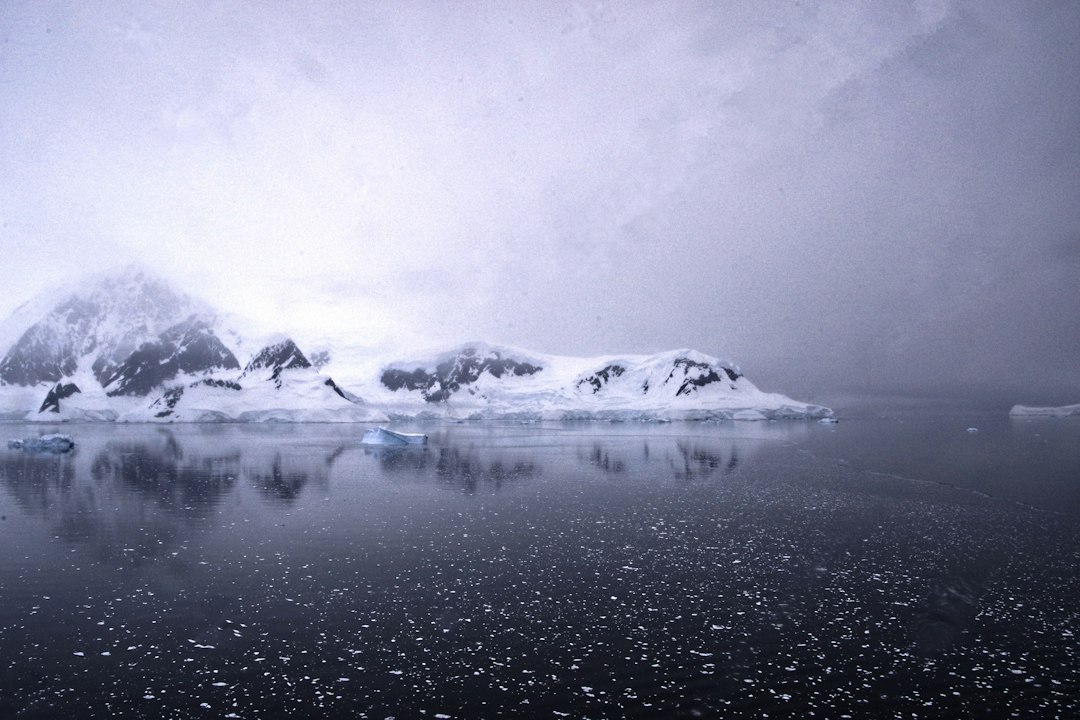 Illustrative Antarctic expedition landscape