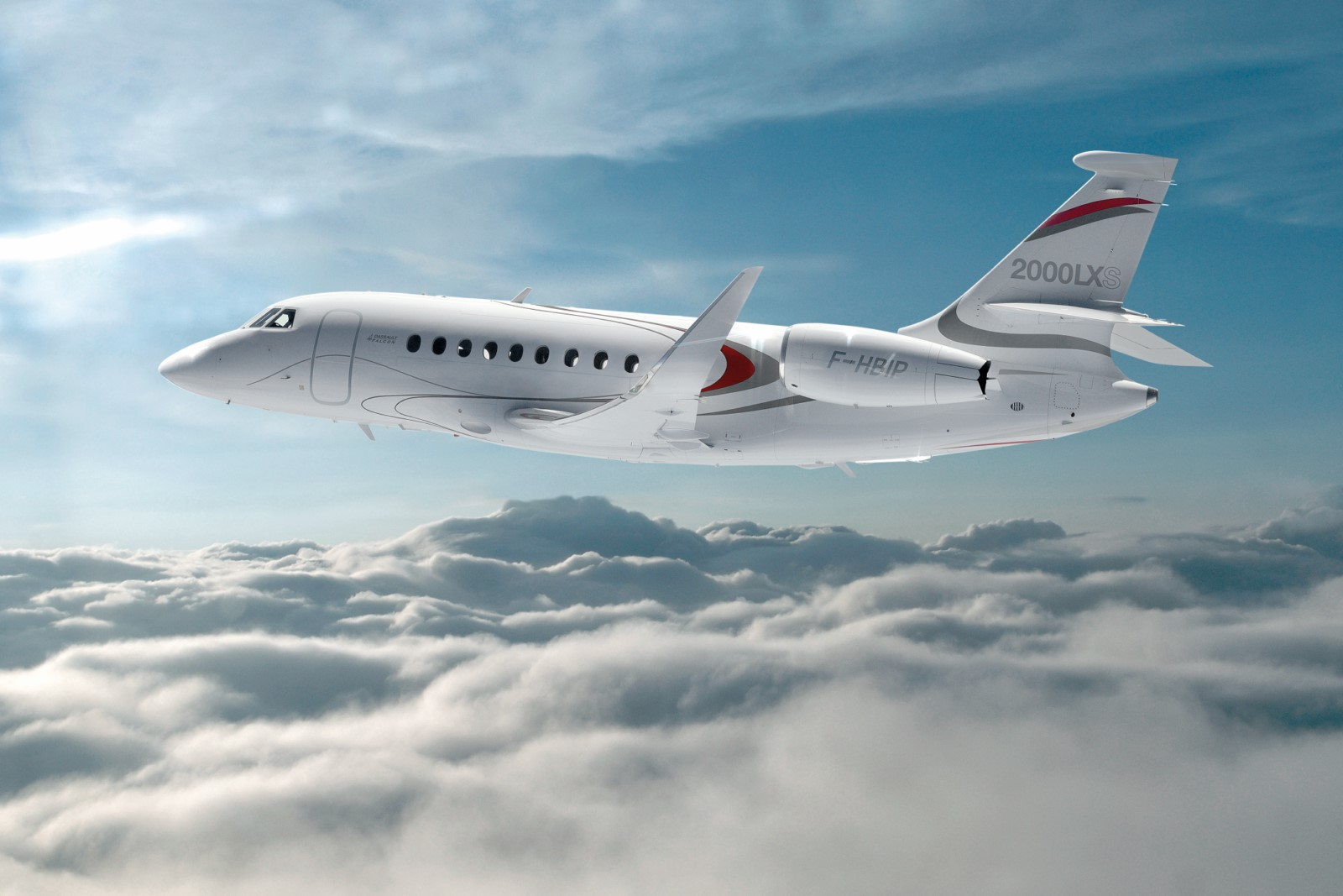 Dassault Falcon 2000LXS aircraft reference