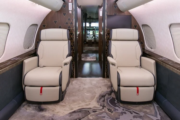 Global 5500 cabin overview